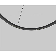 Подвесной светодиодный светильник Italline IT013-6022 black 3000K 3