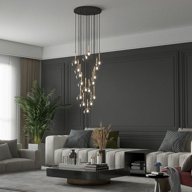 Подвесная люстра TK Lighting 5945 Nilos Фото № 6