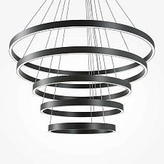 Подвесной светодиодный светильник Maytoni Rim MOD058PL-L200BK 2