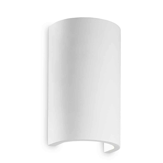 Настенный светильник Ideal Lux Flash Gesso AP1 Round 214696 Фото № 1