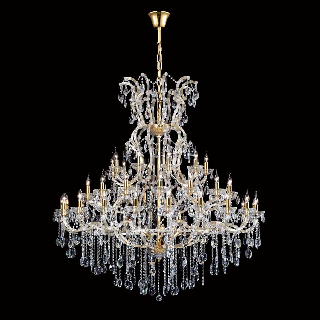 Каскадная люстра Crystal Lux Hollywood SP53 Gold Фото № 1