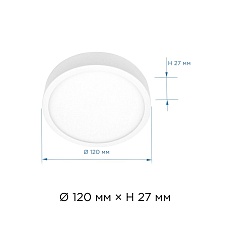 Накладная светодиодная панель Apeyron 06-35 2