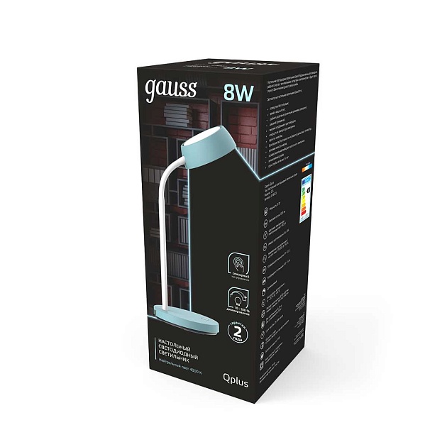 Настольная лампа Gauss Qplus GT6023 изображение 4 Настольная лампа Gauss Qplus GT6023 Фото № 4
