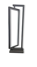 Настольная лампа Alfa Light F3924-27 coffee 14W 15*12*43