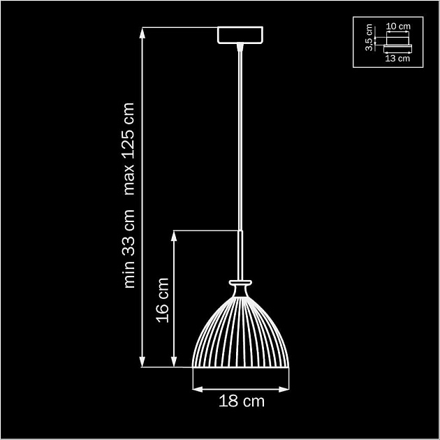 Подвесной светильник Lightstar Simple Light 810 810020 изображение 2 Подвесной светильник Lightstar Simple Light 810 810020 Фото № 2