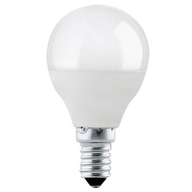 Лампа светодиодная Eglo E14 5W 2700К опал 11924 изображение 1 Лампа светодиодная Eglo E14 5W 2700К опал 11924 Фото № 1