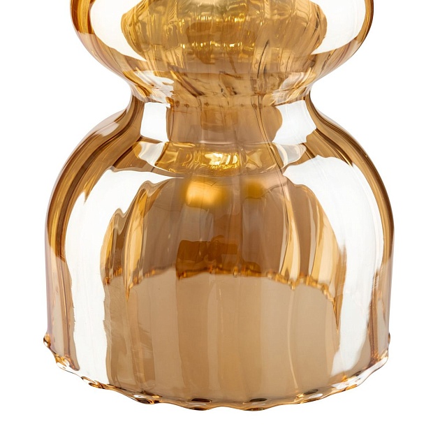 Подвесной светильник Crystal Lux Iris SP1 A Amber Фото № 4