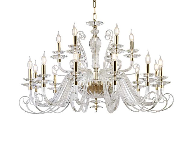 Люстра NEWPORT 8576+12/C gold polished изображение 2 Люстра NEWPORT 8576+12/C gold polished Фото № 2
