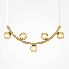 Подвесная светодиодная люстра Maytoni Ambre MOD331PL-L12BS3K 4