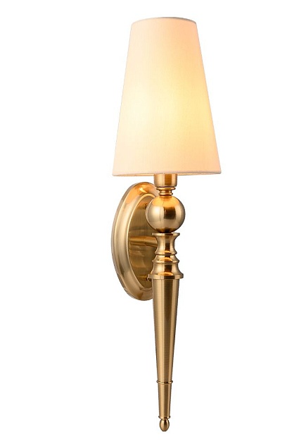 Бра Crystal Per AP1 Brass/Beige изображение 6 Бра Crystal Per AP1 Brass/Beige Фото № 6