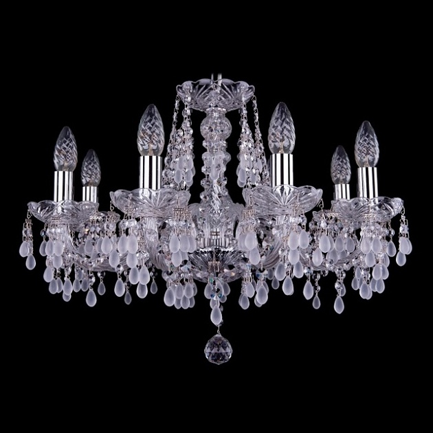 Подвесная люстра Bohemia Ivele 1410/8/195 Ni V0300 Фото № 1