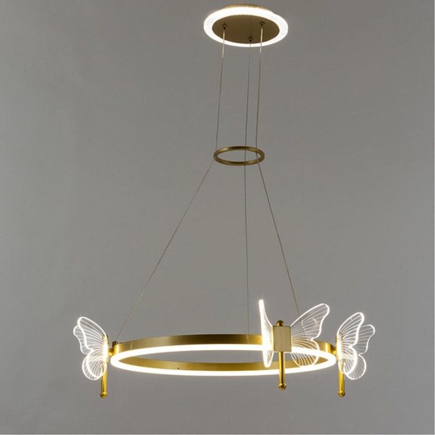 Подвесная светодиодная люстра Arte Lamp Darcy A2187LM-1GO изображение 5 Подвесная светодиодная люстра Arte Lamp Darcy A2187LM-1GO Фото № 5