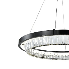 Подвесной светодиодный светильник Indigo Riva 12045/1P Black V000103L 1