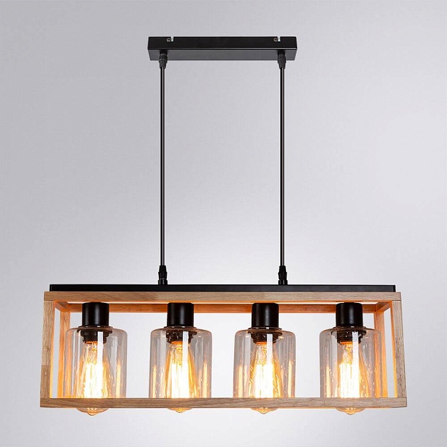Подвесная люстра Arte Lamp Dublin A7025SP-4BK изображение 5 Подвесная люстра Arte Lamp Dublin A7025SP-4BK Фото № 5