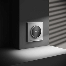 Терморегулятор электронный Voltum S70 с индикацией и датчиком, для теплого пола, (белый матовый) VLS070102 2