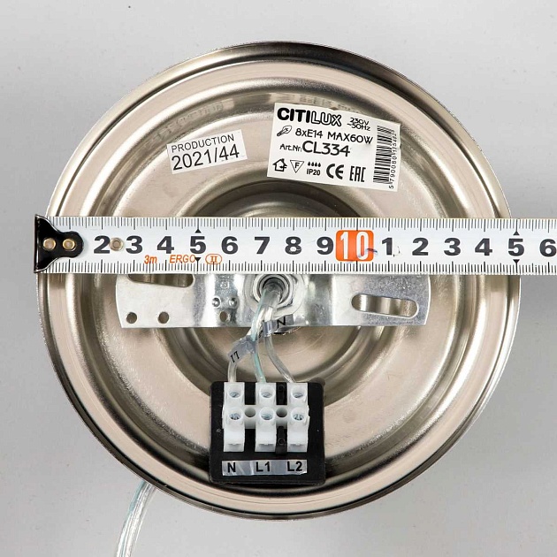 Подвесная люстра Citilux Инга CL335163 Фото № 5