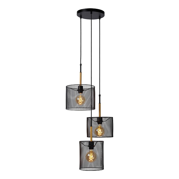 Подвесная люстра Lucide Baskett 45459/03/30 изображение 5 Подвесная люстра Lucide Baskett 45459/03/30 Фото № 5