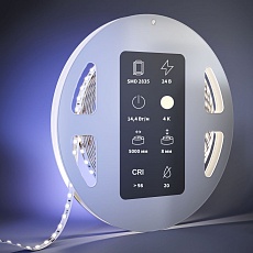 Светодиодная лента Maytoni 14,4W/m 120LED/m 2835SMD дневной белый 5M 201089 2
