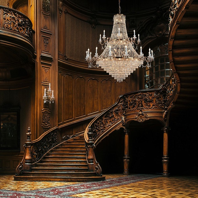 Подвесная люстра Maytoni Palace DIA890-PL-66-G Фото № 7