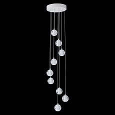Подвесная люстра Crystal Lux Gaspar SP9 D300 White 3