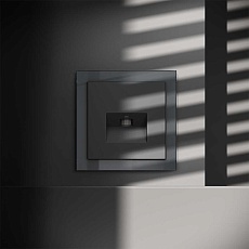 Розетка компьютерная встраиваемая Voltum S70 RJ45 кат.6, (графит) VLS060107 3