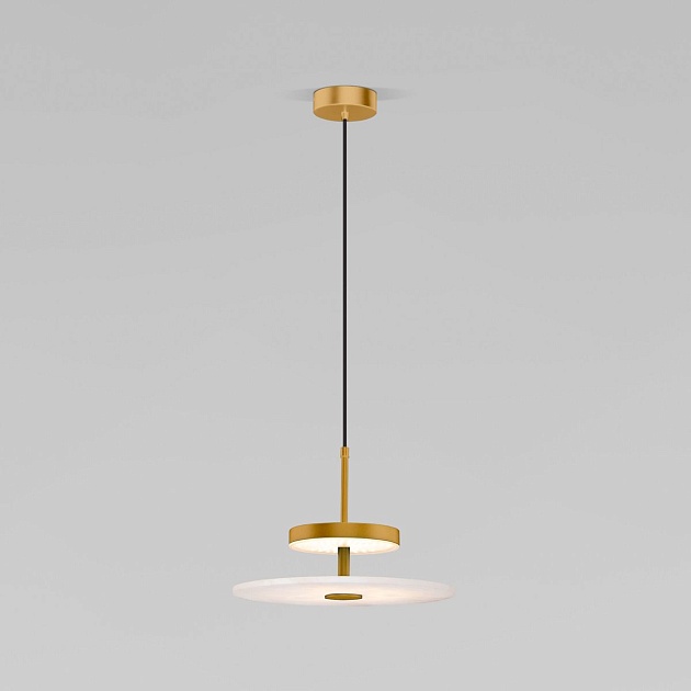 Подвесной светодиодный светильник Eurosvet Thasos 40342 LED латунь Фото № 1