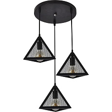 Подвесная люстра Reluce 03042-0.9-03 BK 3