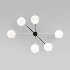 Потолочная люстра Eurosvet Opaline 70220/6 черный 3