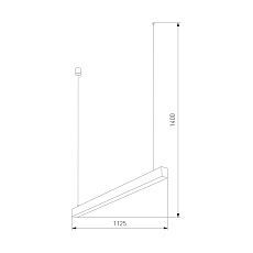 Линейные светодиодный светильник TK Lighting 18080 Luxe 1