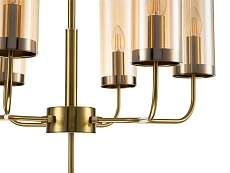 Подвесная люстра Indigo Balletto 13014/6R Brass V000252 2