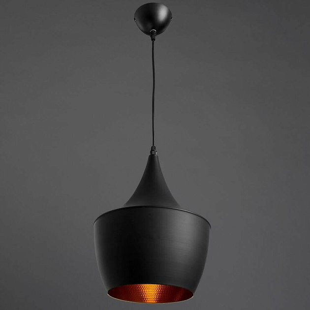 Подвесной светильник Arte Lamp Cappello A3407SP-1BK изображение 2 Подвесной светильник Arte Lamp Cappello A3407SP-1BK Фото № 2