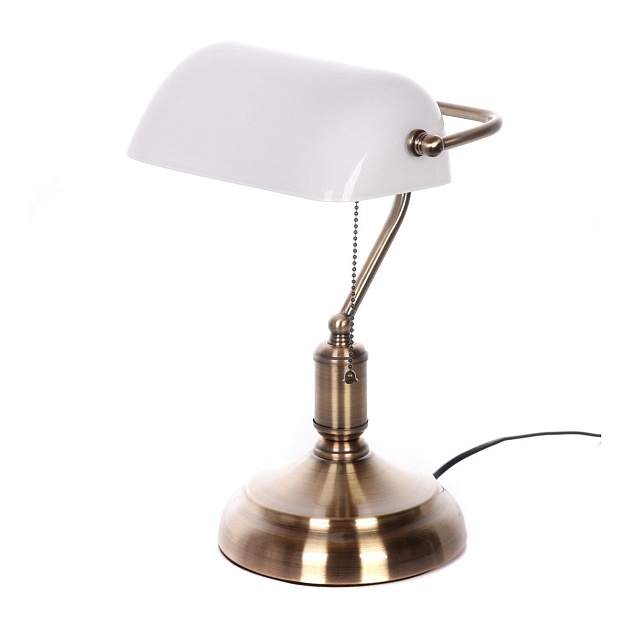 Настольная лампа Lumina Deco Banker LDT 305 WT изображение 1 Настольная лампа Lumina Deco Banker LDT 305 WT Фото № 1