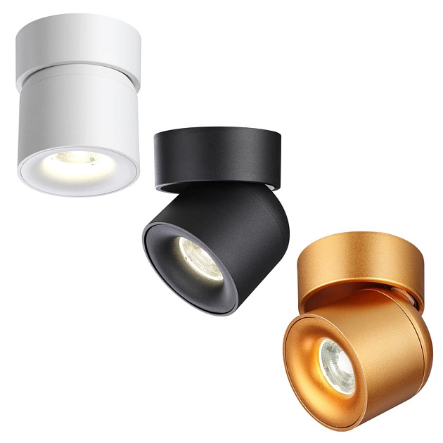 Светодиодный спот Novotech Over Gesso 358810 изображение 5 Светодиодный спот Novotech Over Gesso 358810 Фото № 5