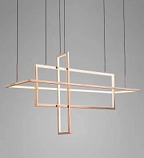 Люстра подвесная Alfa Light F0424-15 850*250+600*300+500*200 gray