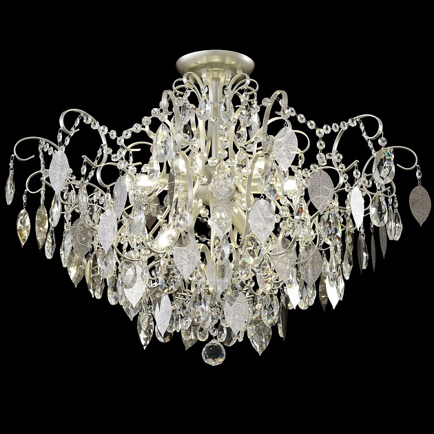 Потолочная люстра Crystal Lux Esmiralda PL9 Silver изображение 1 Потолочная люстра Crystal Lux Esmiralda PL9 Silver Фото № 1