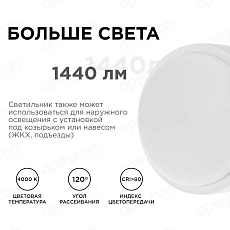 Накладной светодиодный светильник Apeyron 28-09 2