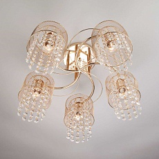 Потолочный светильник Eurosvet 30137/5 золото 2