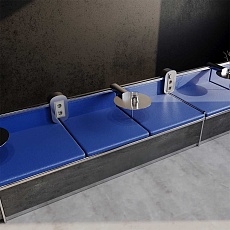 Светорегулятор встраиваемый Voltum S70 поворотно-нажимной 600 Вт, (кашемир) VLS070303 2