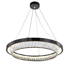 Подвесной светодиодный светильник Indigo Riva 12045/1P Black V000103L 2