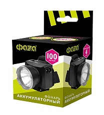 Налобный светодиодный фонарь ФАZA аккумуляторный 70 лм 72х66 AccuFH7-L1W-bk 1