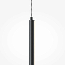 Подвесной светодиодный светильник Maytoni Halo MOD246PL-L24BK1 1