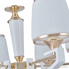 Подвесная люстра Arte Milano Florentia-2457 302457/8 Wh/Gd 4