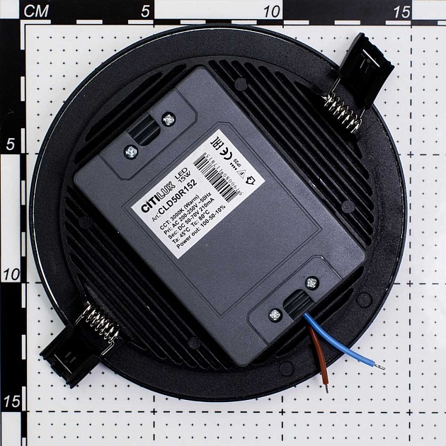 Встраиваемый светодиодный светильник Citilux Омега CLD50R152 изображение 8 Встраиваемый светодиодный светильник Citilux Омега CLD50R152 Фото № 8