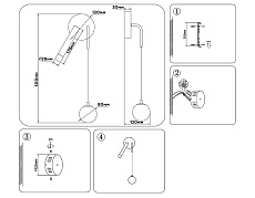 Настенный светодиодный светильник Ambrella light Comfort LineTech FL66383 5