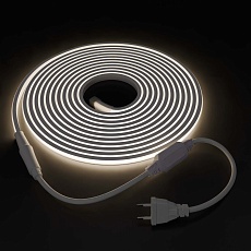 Светодиодная влагозащищенная лента Apeyron 11W/m 288LED/m COB холодный белый 5M 10-106 1