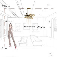 Подвесная люстра LOFT IT Britannica 10401/800L 1