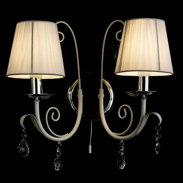 Бра Arte Lamp Romana Snow A1743AP-2WH изображение 3 Бра Arte Lamp Romana Snow A1743AP-2WH Фото № 3