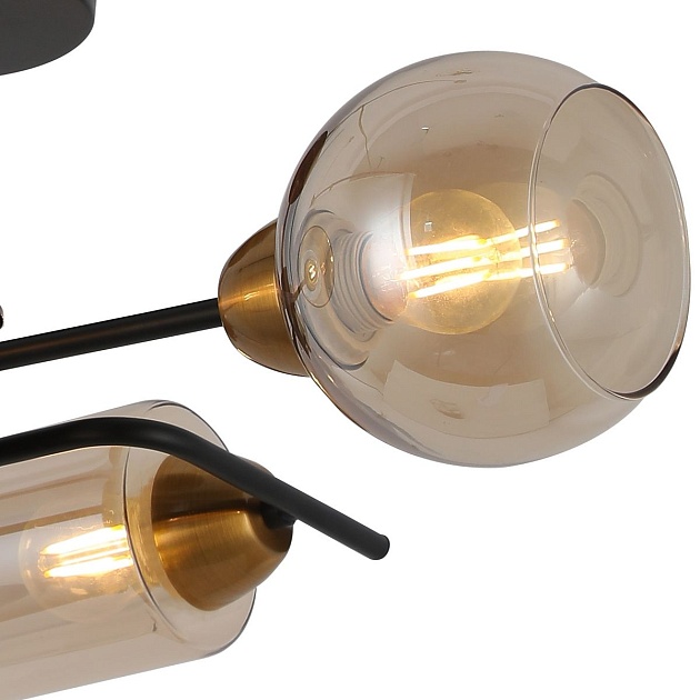 Потолочная люстра Illumico IL8243-4COU-79 BK BR Фото № 3