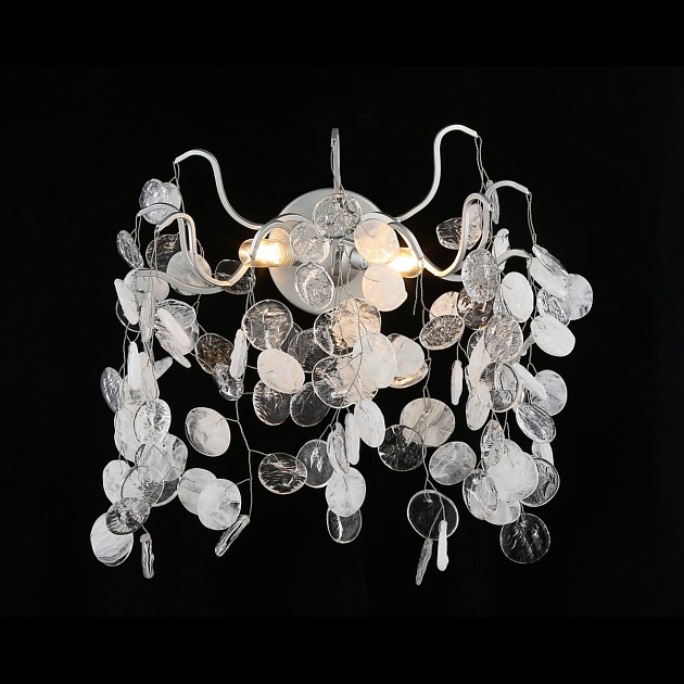 Настенный светильник Crystal Lux Tenerife AP2 Silver изображение 3 Настенный светильник Crystal Lux Tenerife AP2 Silver Фото № 3