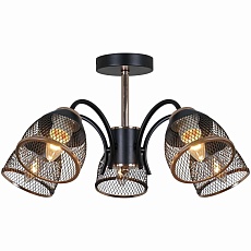 Потолочная люстра Reluce 01505-0.3-05 BK+FGD